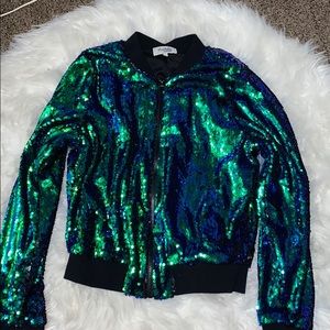 sequin jacket